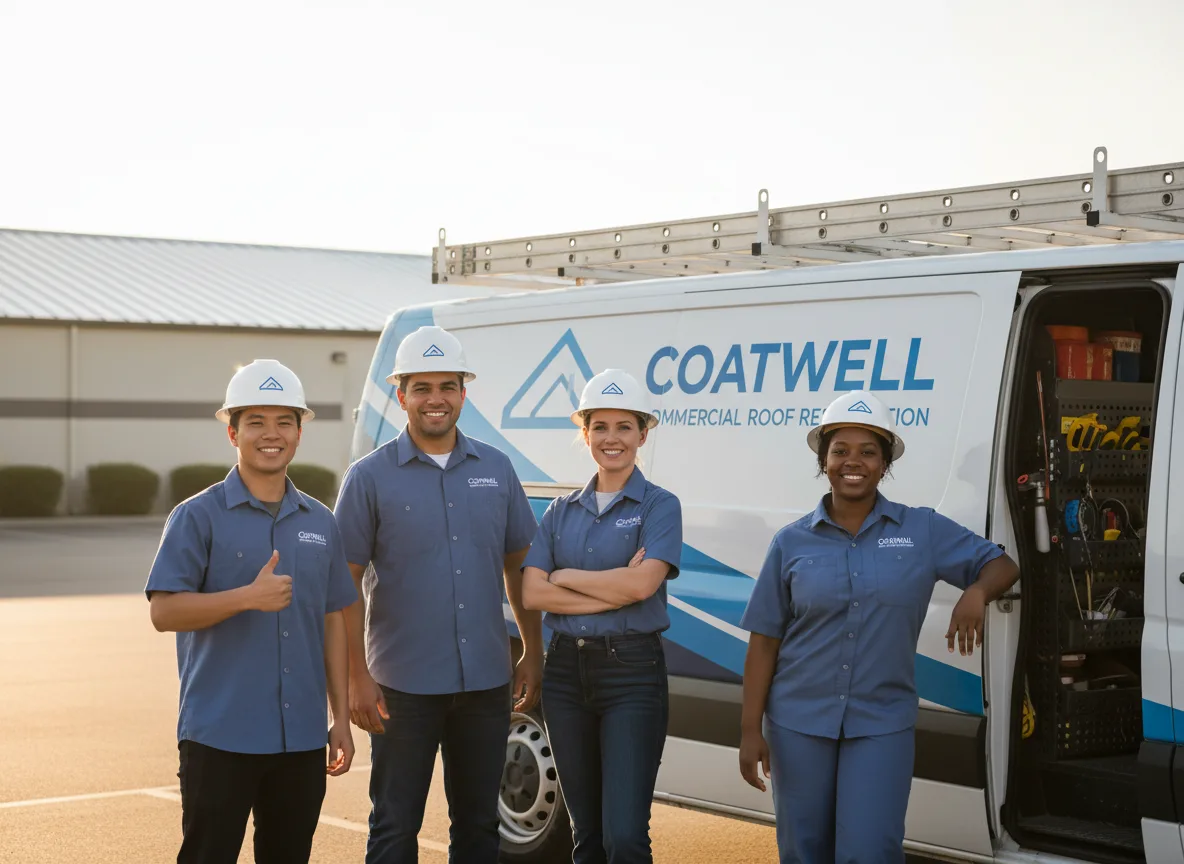 Commercial roof coating company in Middlefield, OH
